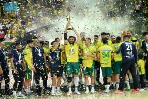 الخليج بطلًا لكأس الاتحاد السعودي لكرة اليد