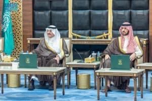 بحضور سمو نائبه.. أمير الشرقية يستقبل رئيس ومنسوبي جامعة الأمير محمد بن فهد ويثمّن إنجازاتها ورؤيتها الطموحة لبناء المستقبل