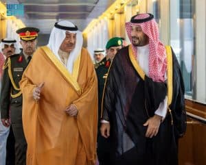 سمو ولي العهد في مقدمة مستقبليهم.. قادة ورؤساء وفود دول مجلس التعاون يصلون إلى جدة للمشاركة في القمة الخليجية التشاورية