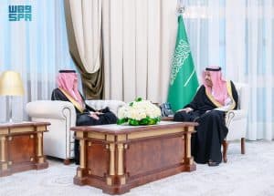 أمير الباحة يستقبل نائب وزير الموارد البشرية