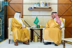 نوّها بدوره التنموي في دعم الأفراد ورواد الأعمال.. أمير الشرقية ونائبه يستقبلان المدير الإقليمي لبنك التنمية الاجتماعية بالمنطقة