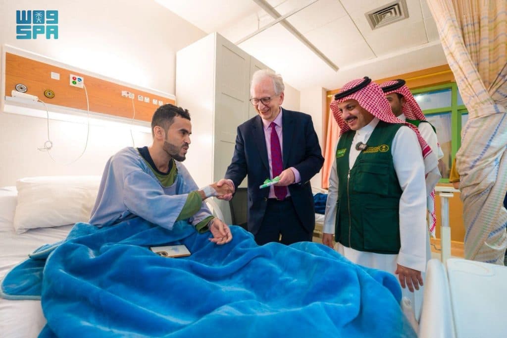 السفير الألماني لدى اليمن يزور مستشفى الأمير محمد بن سلمان في عدن