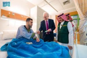 السفير الألماني لدى اليمن يزور مستشفى الأمير محمد بن سلمان في عدن