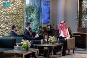 أمين الرياض يستقبل وزير الإدارة المحلية والبيئة السوري