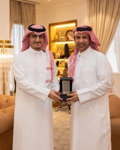 سفير خادم الحرمين الشريفين لدى قطر يلتقي المدير العام لمؤسسة الحي الثقافي “كتارا”