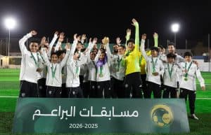 أكاديمية مهد الرياضية تتوّج بلقب دوري البراعم تحت 12 عامًا