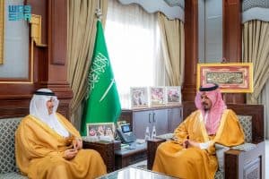 أمير المدينة المنورة يستقبل وزير النقل والخدمات اللوجستية