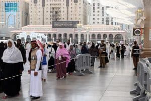 إدارة الحشود في المسجد النبوي.. منظومة متكاملة لتنظيم المصلين
