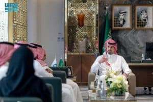 أمين منطقة الرياض يلتقي مديري مكاتب “مدينتي”