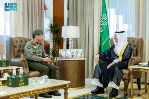 استعرضا جاهزية منافذ المنطقة لاستقبال ضيوف الرحمن.. أمير الشرقية ونائبه يستقبلان المدير العام للجوازات وعددًا من قياداتها