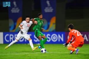 الأخضر يتأهل لربع نهائي كأس آسيا تحت 17 عامًا