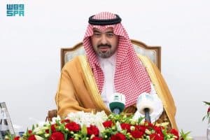 نائب أمير تبوك يقف على الجهود المبذولة لخدمة ضيوف الرحمن بمنفذ حالة عمار