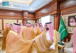 أمير منطقة جازان يلتقي المحافظين المكلفين