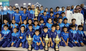 سباحو الهلال يتوجون بكأس أندية الرياض