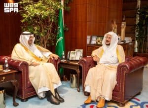 وزير الشؤون الإسلامية يستقبل سفير خادم الحرمين المعين حديثًا لدى لبنان