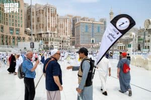 فرق راجلة ومنظومة ذكية لتعزيز إرشاد ضيوف الرحمن