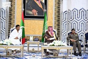 نائب رئيس جمهورية المالديف يصل إلى جدة
