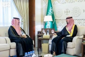نائب أمير المنطقة الشرقية يستقبل مدير فرع هيئة الزكاة والضريبة والجمارك بالدمام