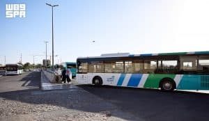 حافلات المدينة منظومة نقل متكاملة لخدمة الحجاج والقاصدين