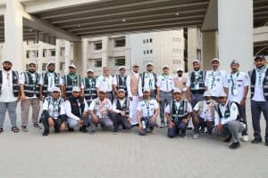 مركز خدمات الجمرات يدرب الوحدات الكشفية المساندة لأمانة العاصمة المقدسة لرفع كفاءة خدمة الحجاج في المشاعر