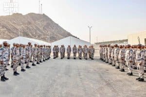 قوات حرس الحدود تباشر مهامها بالمشاعر المقدسة لتعزيز أمن وسلامة ضيوف الرحمن