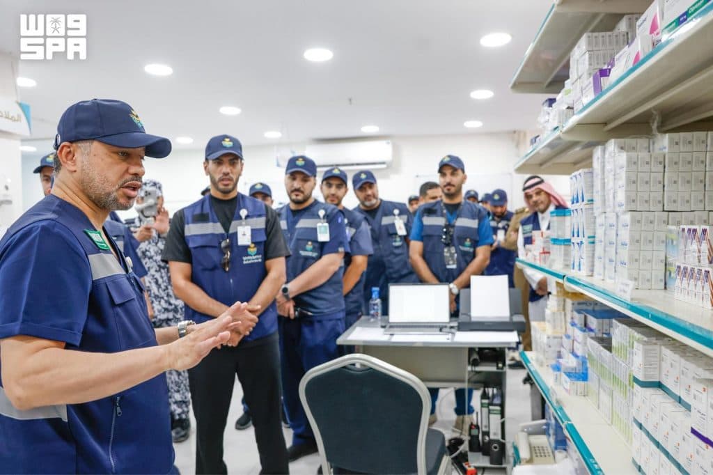 المشرف العام على الخدمات الطبية بوزارة الداخلية يقف على جهود المنظومة الصحية بالخدمات الطبية خلال موسم الحج