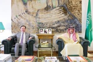 نائب وزير الخارجية يستقبل سفير الصين لدى المملكة
