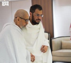مفتي عام المملكة يصل إلى مشعر منى