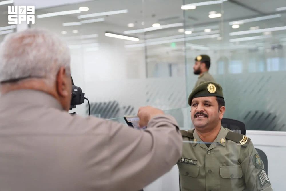 جوازات جديدة عرعر تنهي إجراءات مغادرة أولى رحلات الحجاج