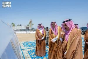 اطلعا على سير الأعمال ومراحل التنفيذ.. أمير منطقة الباحة ونائبه يتفقدان مشروع تطوير مطار الملك سعود الدولي