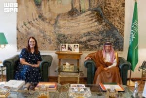 نائب وزير الخارجية يستقبل القائم بالأعمال بالسفارة الأمريكية لدى المملكة