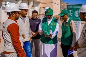 فريق “اغاثي الملك سلمان” يتفقد سير مشروع مركز البكرية الخيري للغسيل الكلوي في حضرموت
