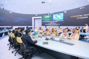 وزير الصناعة والثروة المعدنية يلتقي نائب رئيس الوزراء ووزير الخارجية بجمهورية كازاخستان