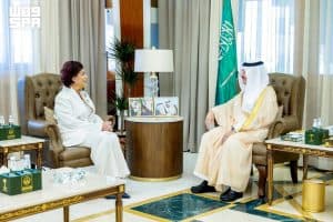 ناقشا عددًا من المواضيع ذات الاهتمام المشترك.. أمير المنطقة الشرقية يستقبل سفيرة العراق لدى المملكة