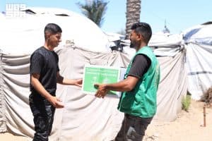 إغاثي الملك سلمان يقدم مساعدات غذائية وطبية بقطاع غزة واليمن