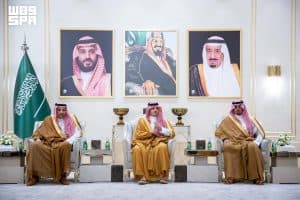 وزير الداخلية يلتقي أمير منطقة الباحة ويطّلع على المبادرات التنموية بالمنطقة