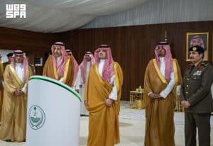 وزير الداخلية يدشن عددًا من المشروعات الأمنية بمنطقة الباحة