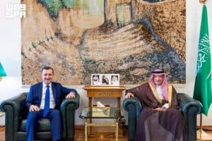 ناقشا عددًا من المواضيع الإقليمية والدولية والجهود المبذولة بشأنها.. نائب وزير الخارجية يستقبل السفير التركي لدى المملكة