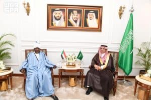 ناقشا الموضوعات ذات الاهتمام المشترك.. مدير فرع وزارة الخارجية بمنطقة مكة يستقبل القنصل العام السوداني