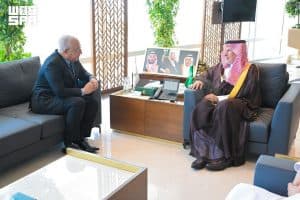 بحثا الموضوعات ذات الاهتمام المشترك.. الدكتور عبدالله الربيعة يلتقي سفير موريتانيا لدى المملكة