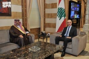 وزير الداخلية اللبناني يستقبل سفير المملكة لدى لبنان