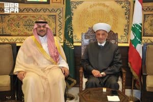 سفير المملكة لدى لبنان يزور مفتي الجمهورية اللبنانية