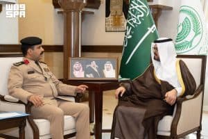 نائب أمير مكة يستقبل قائد حرس الحدود بالمنطقة