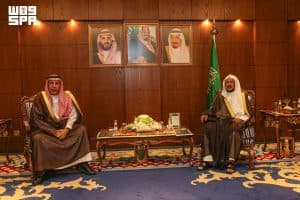 وزير الشؤون الإسلامية يستقبل الرئيس التنفيذي للهيئة الملكية لمدينة الرياض
