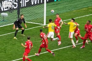 سويسرا تتغلب على كولومبيا وتتأهل إلى الدور ربع النهائي ببطولة كأس العالم 2026 لكرة القدم