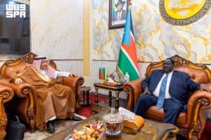 نائب وزير الخارجية يلتقي المستشار الرئاسي للأمن القومي في جنوب السودان