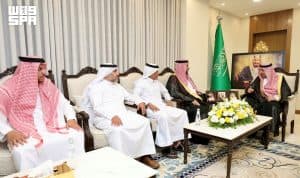 اطلع على أبرز أعماله خلال عام 2025.. أمير نجران يستقبل مدير فرع صندوق التنمية الزراعية بالمنطقة