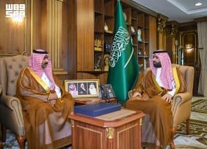 اطلع على تقريره السنوي لعام 2025.. أمير جازان يستقبل مدير فرع صندوق تنمية الموارد البشرية بالمنطقة