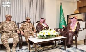 استعرض تقريرها السنوي.. أمير نجران يستقبل مدير فرع الإدارة العامة للمجاهدين بالمنطقة