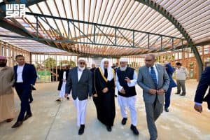 الدكتور العيسى يتفقّد المرحلة الأولى لإنشاء المركز الإسلامي في مدينة “أوكلاند” النيوزيلندية